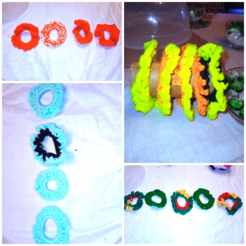 Hair scrunchies